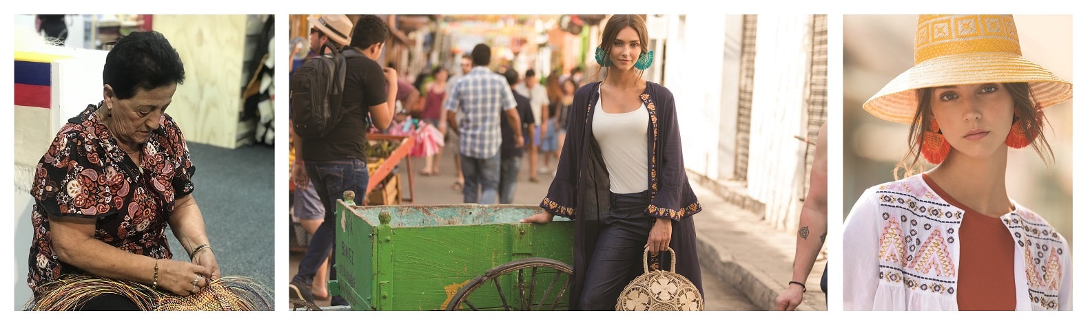 Grupo Éxito y la Promotora de Comercio Social, presentan a partir del 19 de marzo ‘Arkitect hecho a mano’, una cápsula de la colección de tendencias de la marca exclusiva textil del Grupo Éxito que exalta la labor de los artesanos colombianos.