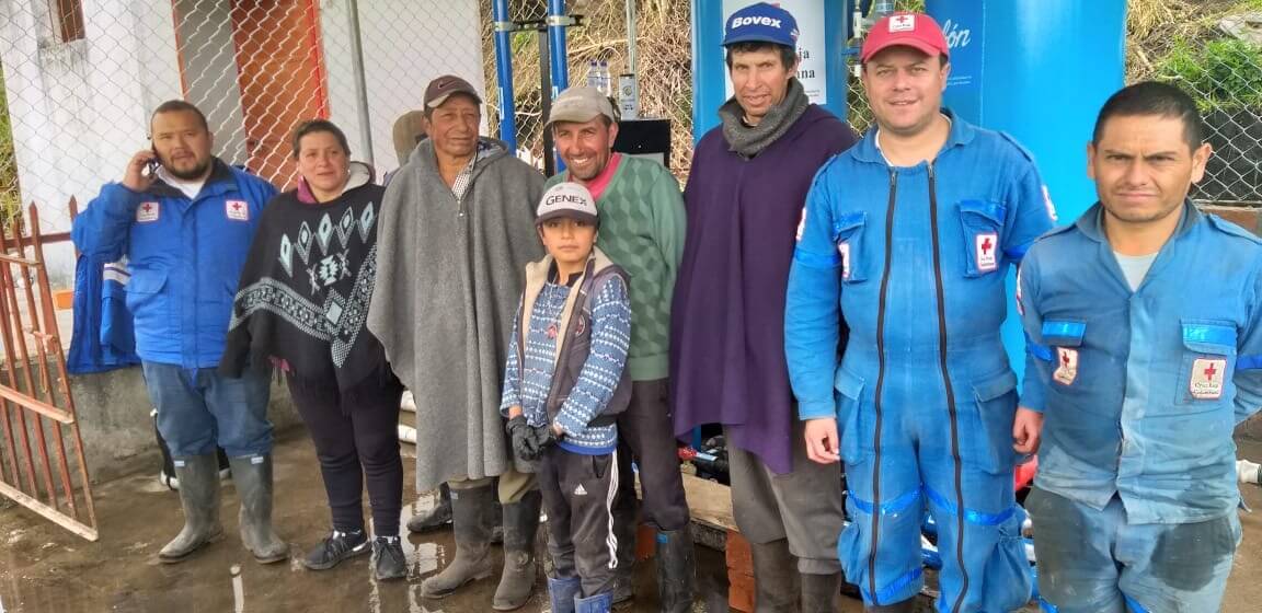 En 2015, en alianza con la Cruz Roja Colombiana, creamos una plataforma virtual de solidaridad para que los colombianos puedan hacer donaciones de agua, destinadas a la atención de emergencias en el país causadas por el desabastecimiento del recurso.