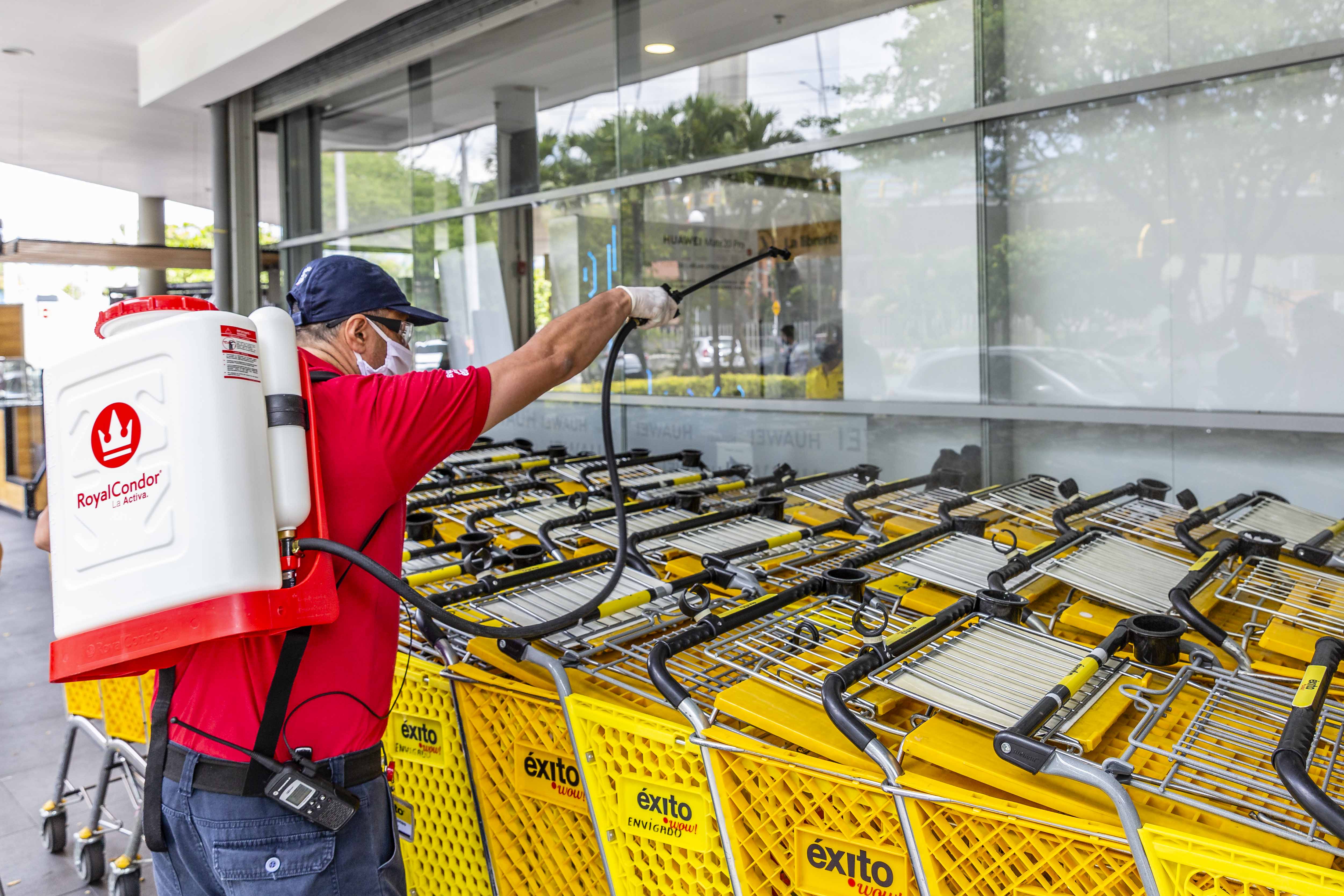 desinfección-carros-de-compra