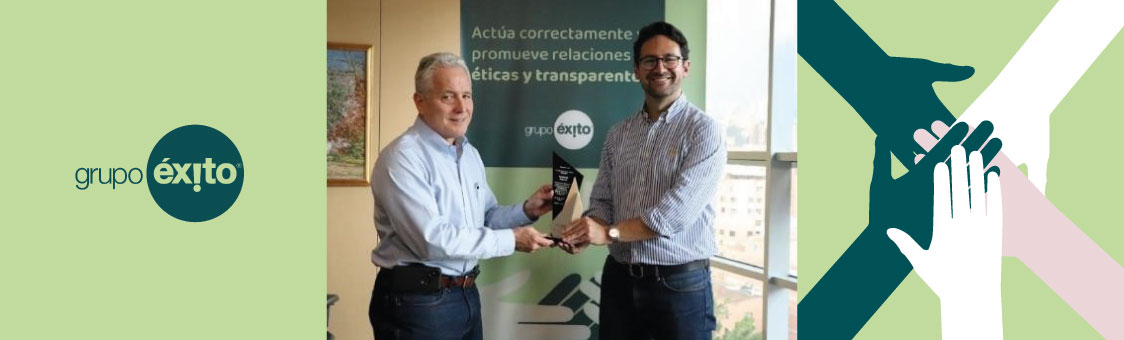 Grupo Éxito: recibe reconocimiento como “Empresa comprometida con la Integridad 100”
