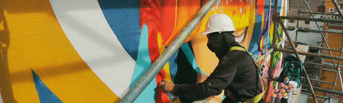 'Pigmentos Urbanos' Grafiti en Pasto