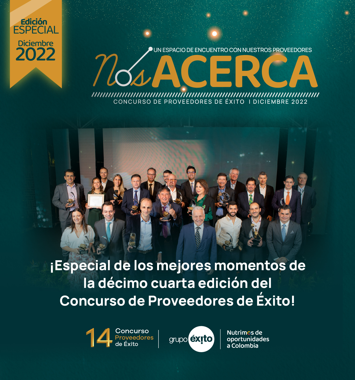 Boletín Nos Acerca Concurso de Proveedores 2022